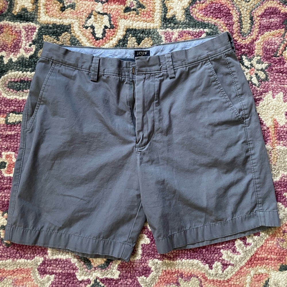 J. Crew Reade 7” inseam/33 Waist shorts